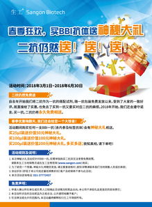 2018抗體春季促銷 生工生物為您提供卓越的生命科學產品與技術服務